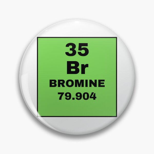 Item preview, Periodic Table Of Elements - 35 (Br) Bromine designed and sold by ArtsyCity.