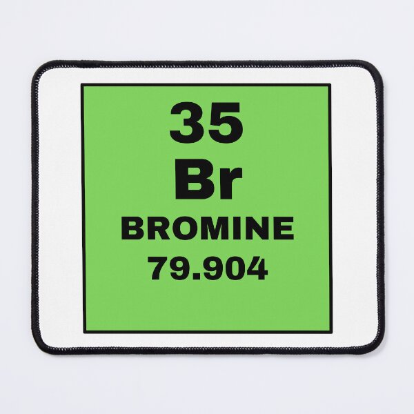 Item preview, Periodic Table Of Elements - 35 (Br) Bromine designed and sold by ArtsyCity.