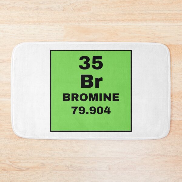 Item preview, Periodic Table Of Elements - 35 (Br) Bromine designed and sold by ArtsyCity.