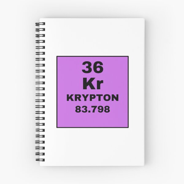 Item preview, Periodic Table Of Elements - 36 (Kr) Krypton designed and sold by ArtsyCity.