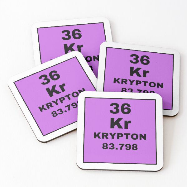 Item preview, Periodic Table Of Elements - 36 (Kr) Krypton designed and sold by ArtsyCity.