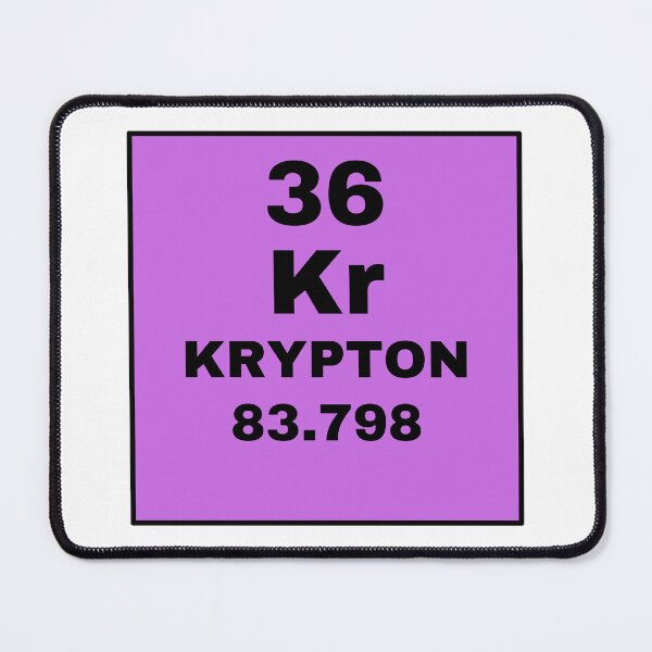 Item preview, Periodic Table Of Elements - 36 (Kr) Krypton designed and sold by ArtsyCity.
