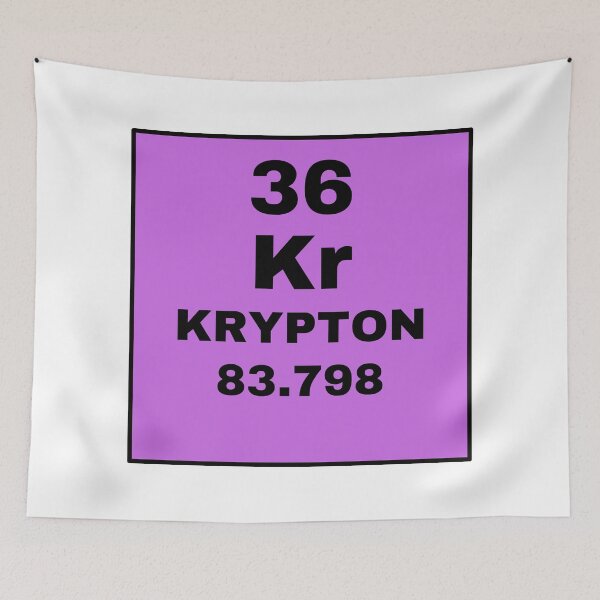 Item preview, Periodic Table Of Elements - 36 (Kr) Krypton designed and sold by ArtsyCity.