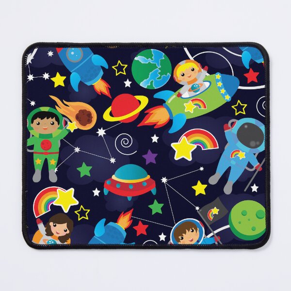 Item preview, Space adventure crew dark pattern designed and sold by smalladventures.