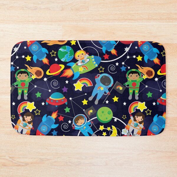 Item preview, Space adventure crew dark pattern designed and sold by smalladventures.
