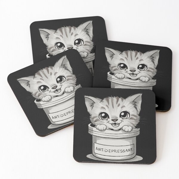 Item preview, Kitty Antidepressant designed and sold by SoulPaws.