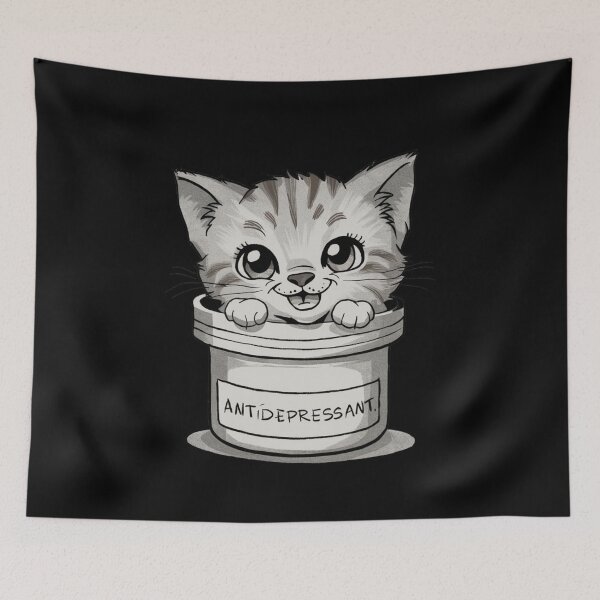Item preview, Kitty Antidepressant designed and sold by SoulPaws.