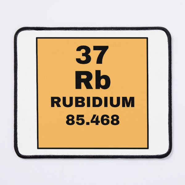 Item preview, Periodic Table Of Elements - 37 (Rb) Rubidium designed and sold by ArtsyCity.