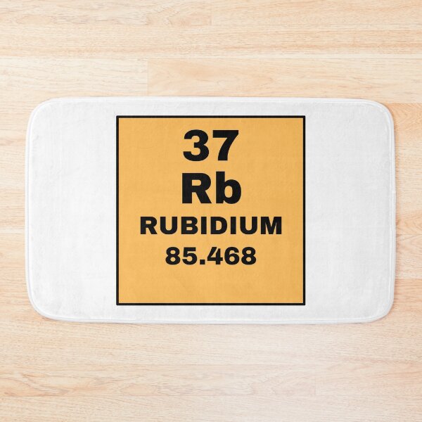 Item preview, Periodic Table Of Elements - 37 (Rb) Rubidium designed and sold by ArtsyCity.