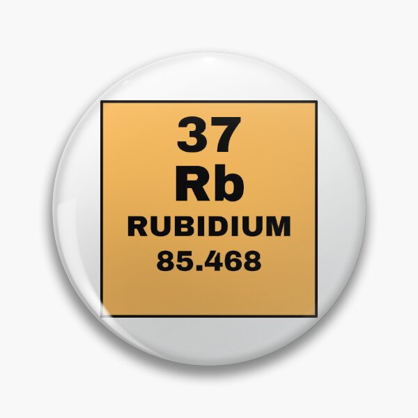 Item preview, Periodic Table Of Elements - 37 (Rb) Rubidium designed and sold by ArtsyCity.