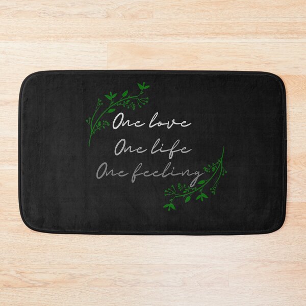 Item preview, One love,One Life,One feeling designed and sold by Belweder.