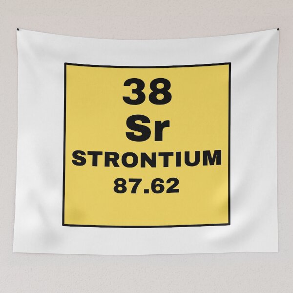 Item preview, Periodic Table Of Elements - 38 (Sr) Strontium designed and sold by ArtsyCity.