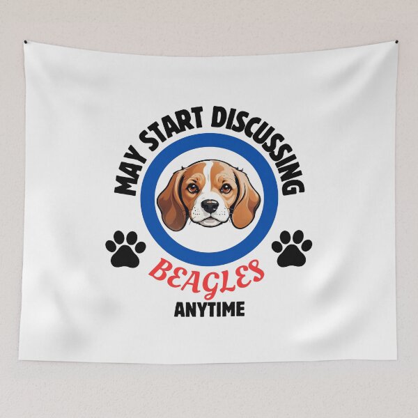 Item preview, May start discussing beagles anytime  designed and sold by PetPeeveDesigns.