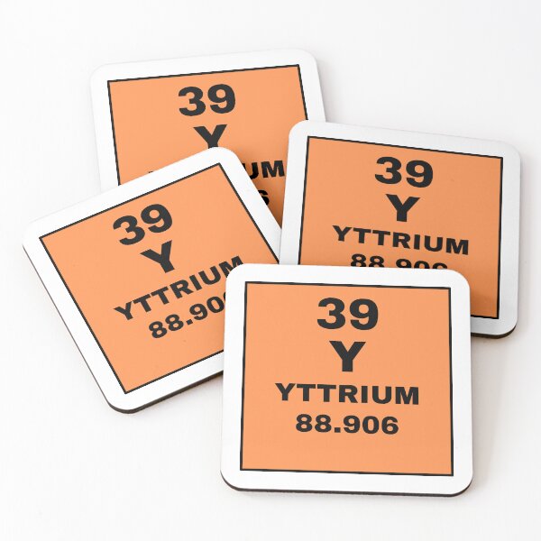 Item preview, Periodic Table Of Elements - 39 (Y) Yttrium designed and sold by ArtsyCity.