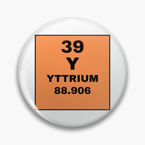 Item preview, Periodic Table Of Elements - 39 (Y) Yttrium designed and sold by ArtsyCity.