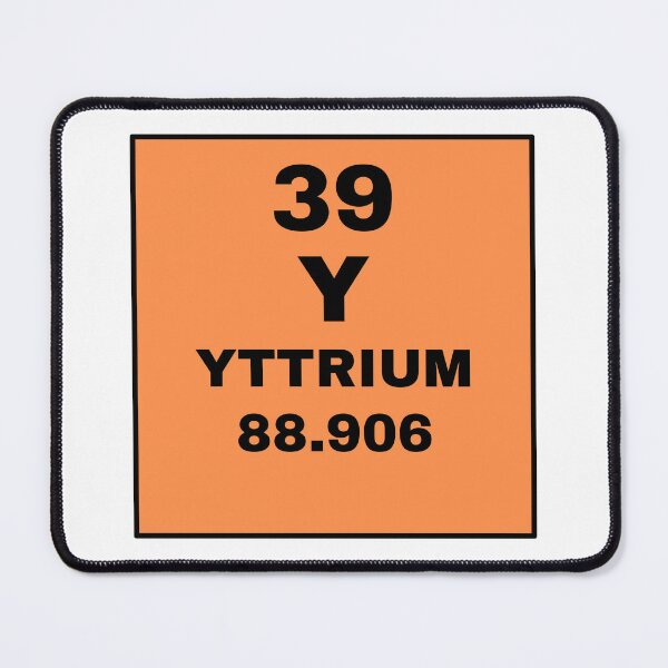 Item preview, Periodic Table Of Elements - 39 (Y) Yttrium designed and sold by ArtsyCity.