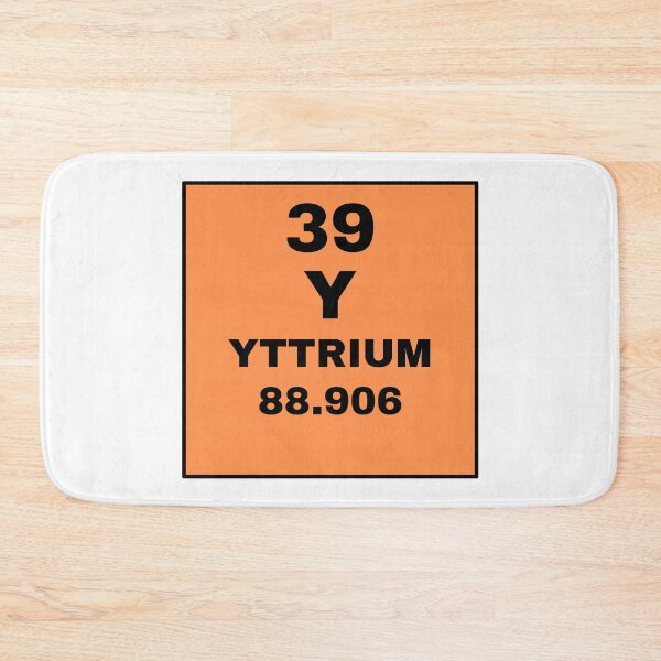 Item preview, Periodic Table Of Elements - 39 (Y) Yttrium designed and sold by ArtsyCity.