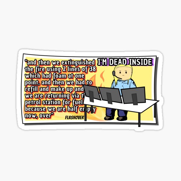 Item preview, I'm dead inside designed and sold by Flashover.