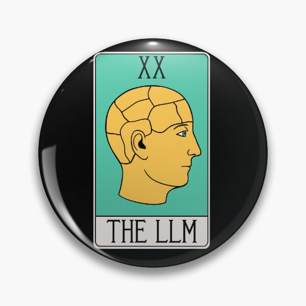 Item preview, LLM Tarot Card - LLMs - Large Language Model - AI designed and sold by isstgeschichte.