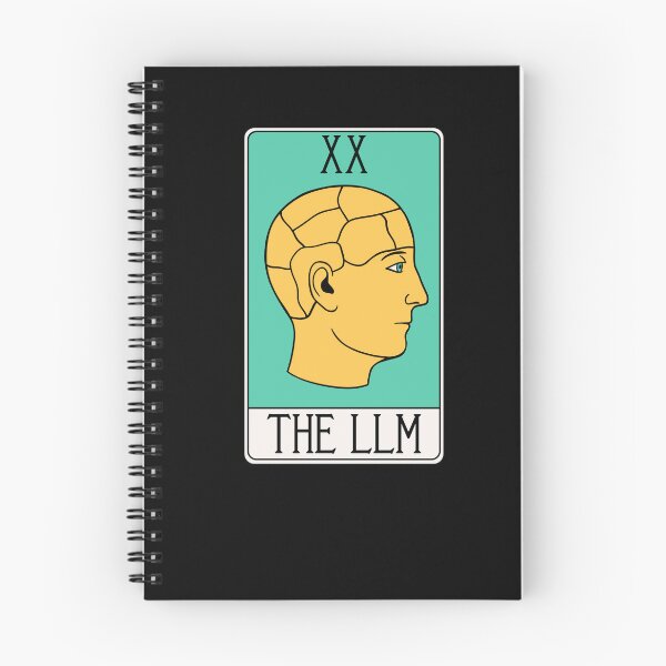 Item preview, LLM Tarot Card - LLMs - Large Language Model - AI designed and sold by isstgeschichte.
