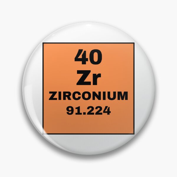 Item preview, Periodic Table Of Elements - 40 (Zr) Zirconium designed and sold by ArtsyCity.