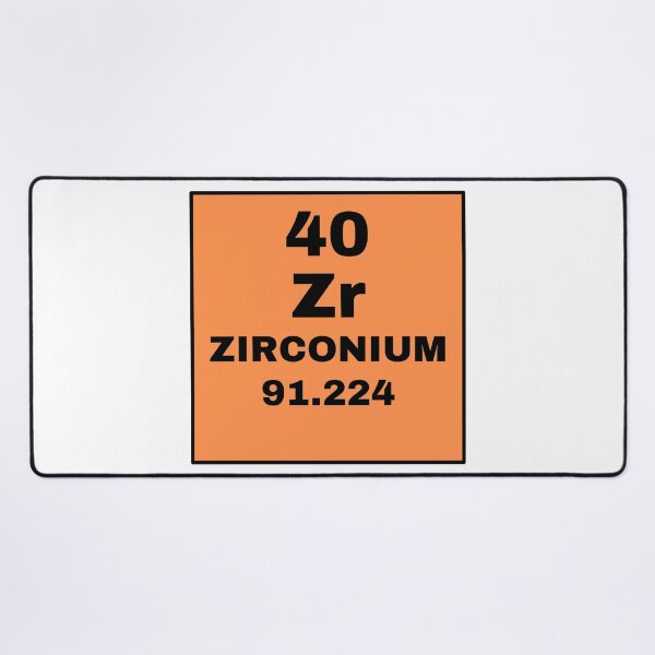 Item preview, Periodic Table Of Elements - 40 (Zr) Zirconium designed and sold by ArtsyCity.