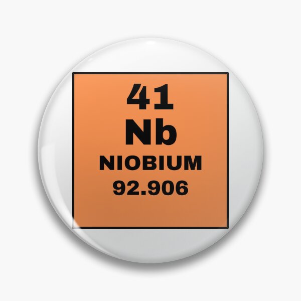 Item preview, Periodic Table Of Elements - 41 (Nb) Niobium designed and sold by ArtsyCity.