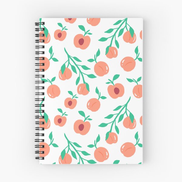 Item preview, Juicy peaches seamless pattern designed and sold by pinkyfish1010.