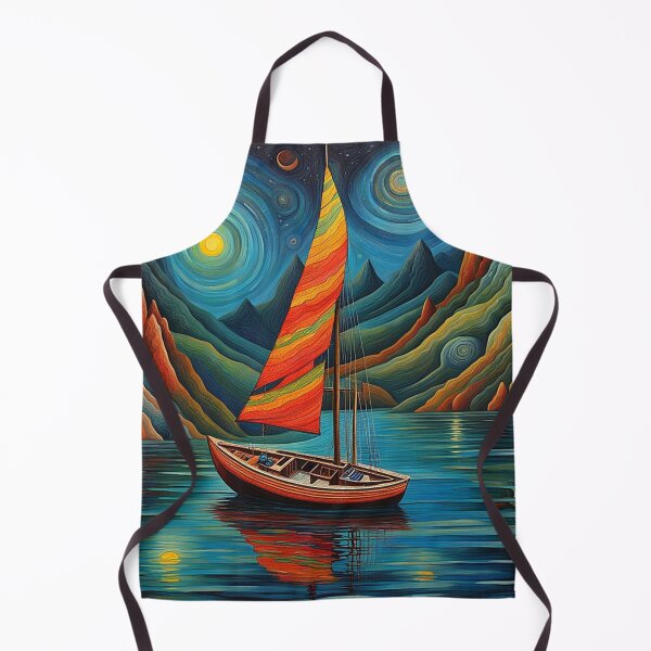 Item preview, Boat in Fjord 7 designed and sold by George Hutton Hunter.