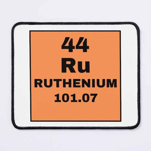 Item preview, Periodic Table Of Elements - 44 (Ru) Ruthenium designed and sold by ArtsyCity.