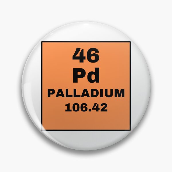Item preview, Periodic Table Of Elements - 46 (Pd) Palladium designed and sold by ArtsyCity.