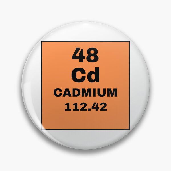 Item preview, Periodic Table Of Elements - 48 (Cd) Cadmium designed and sold by ArtsyCity.