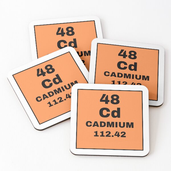 Item preview, Periodic Table Of Elements - 48 (Cd) Cadmium designed and sold by ArtsyCity.