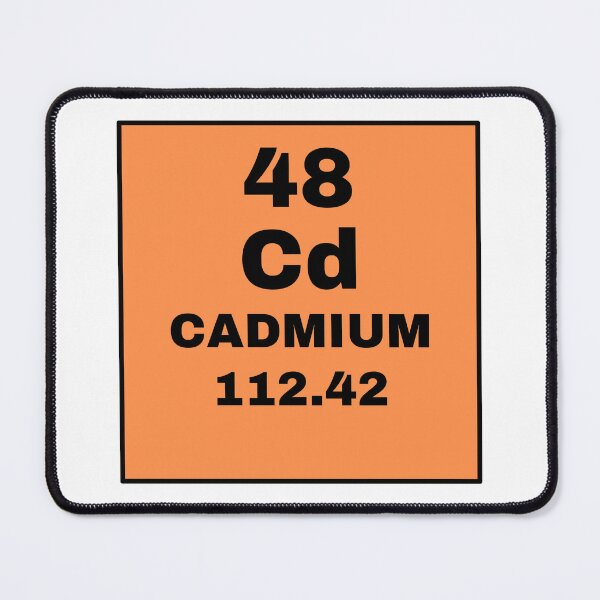 Item preview, Periodic Table Of Elements - 48 (Cd) Cadmium designed and sold by ArtsyCity.