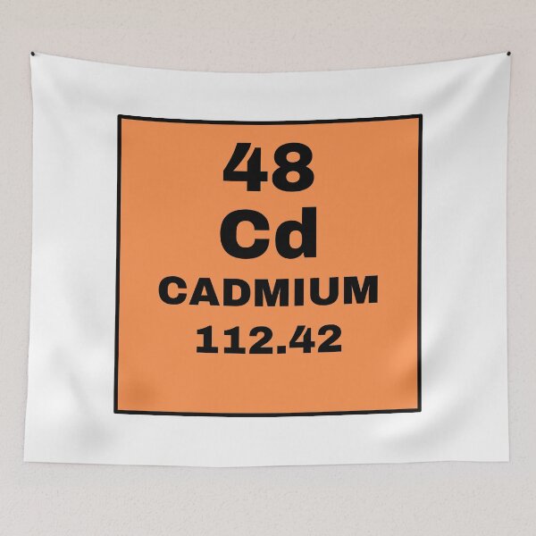 Item preview, Periodic Table Of Elements - 48 (Cd) Cadmium designed and sold by ArtsyCity.