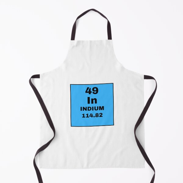 Item preview, Periodic Table Of Elements - 49 (In) Indium designed and sold by ArtsyCity.