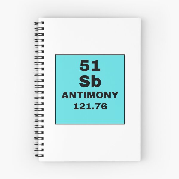Item preview, Periodic Table Of Elements - 51 (Sb) Antimony designed and sold by ArtsyCity.