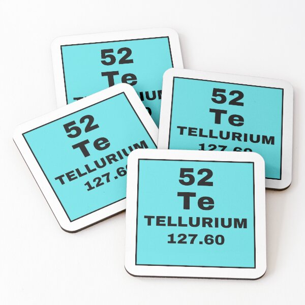 Item preview, Periodic Table Of Elements - 52 (Te) Tellurium designed and sold by ArtsyCity.