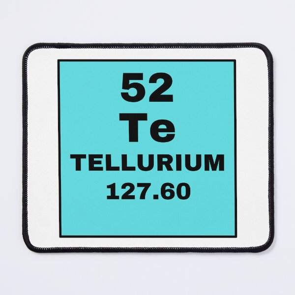 Item preview, Periodic Table Of Elements - 52 (Te) Tellurium designed and sold by ArtsyCity.