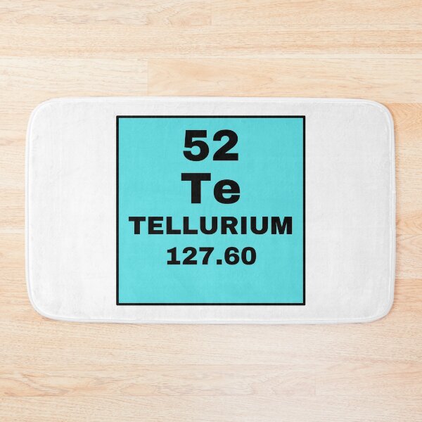 Item preview, Periodic Table Of Elements - 52 (Te) Tellurium designed and sold by ArtsyCity.