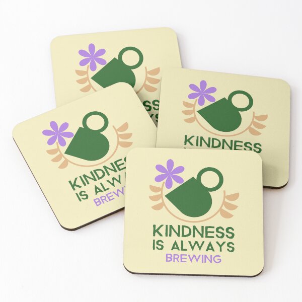 Item preview, coffee and kindness.  designed and sold by ninjapineapple.