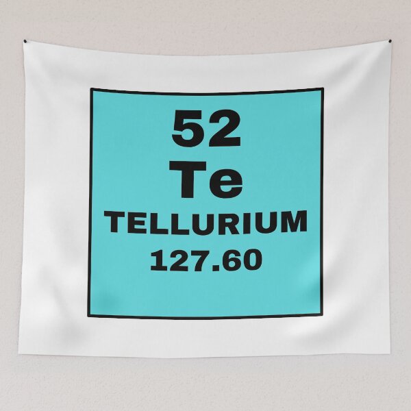 Item preview, Periodic Table Of Elements - 52 (Te) Tellurium designed and sold by ArtsyCity.