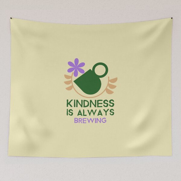 Item preview, coffee and kindness.  designed and sold by ninjapineapple.