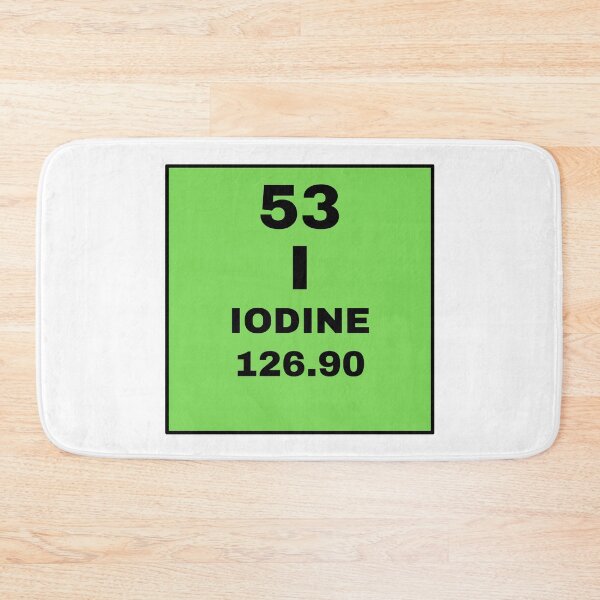 Item preview, Periodic Table Of Elements - 53 (I) Iodine designed and sold by ArtsyCity.