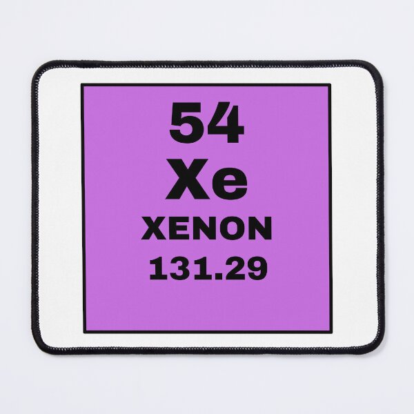 Item preview, Periodic Table Of Elements - 54 (Xe) Xenon designed and sold by ArtsyCity.