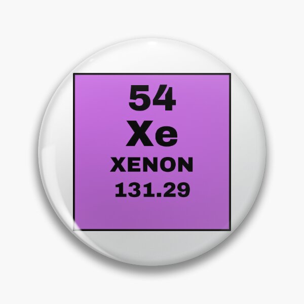 Item preview, Periodic Table Of Elements - 54 (Xe) Xenon designed and sold by ArtsyCity.