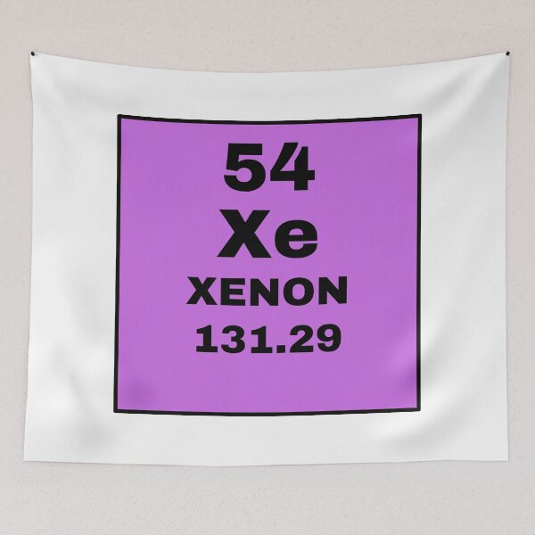 Item preview, Periodic Table Of Elements - 54 (Xe) Xenon designed and sold by ArtsyCity.