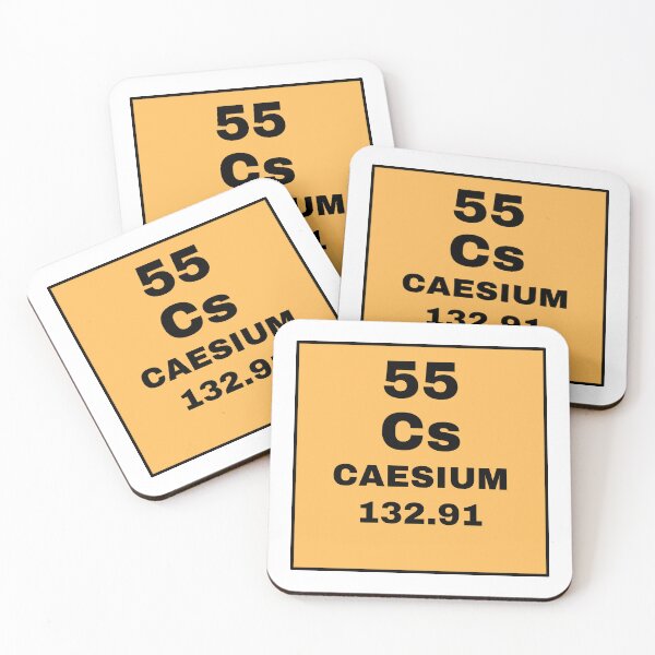 Item preview, Periodic Table Of Elements - 55 (Cs) Caesium designed and sold by ArtsyCity.
