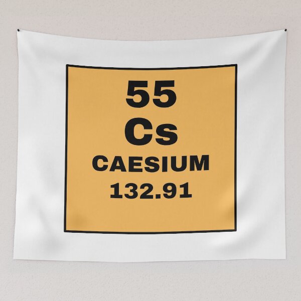 Item preview, Periodic Table Of Elements - 55 (Cs) Caesium designed and sold by ArtsyCity.