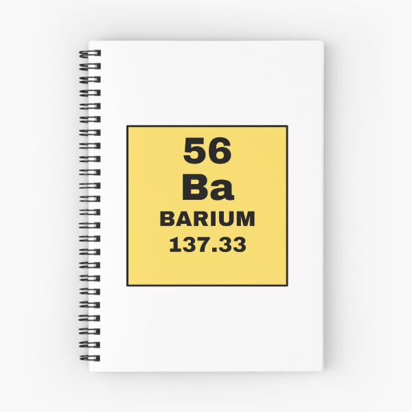 Item preview, Periodic Table Of Elements - 56 (Ba) Barium designed and sold by ArtsyCity.